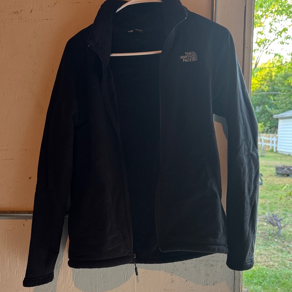 The North Face Classic Black Fleece Jacket